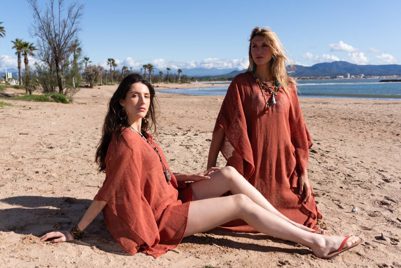 kaftan court gaz de coton